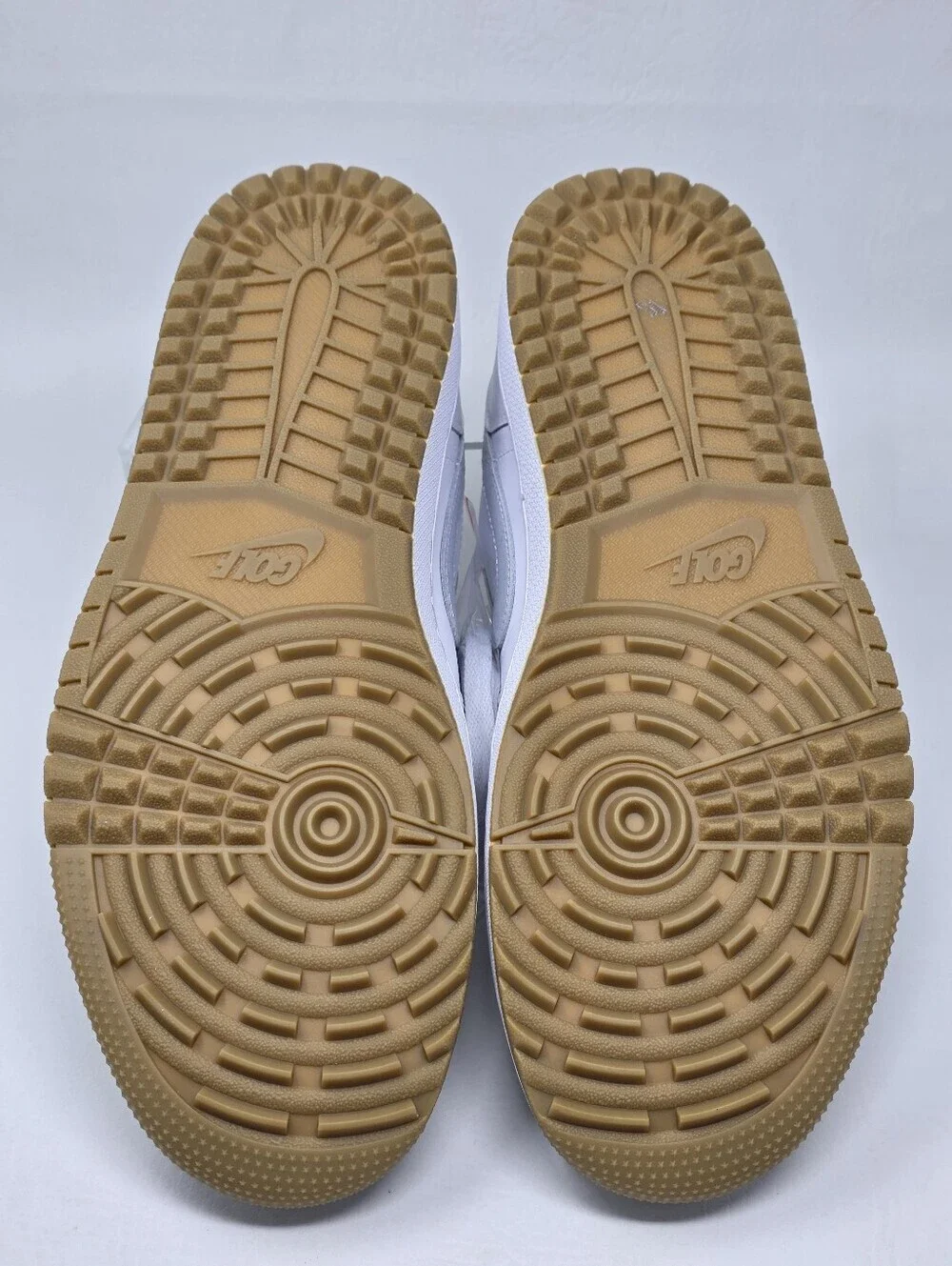 Air Jordan 1 Low G White Gum Men's Size 10.5 DD9315-111 Golf Shoes Sneakers New